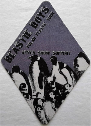 Beastiemania.com - Beastie Boys Tour Backstage Passes Gallery