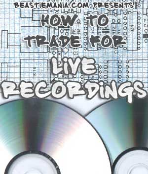 How to Trade for Live Recordings